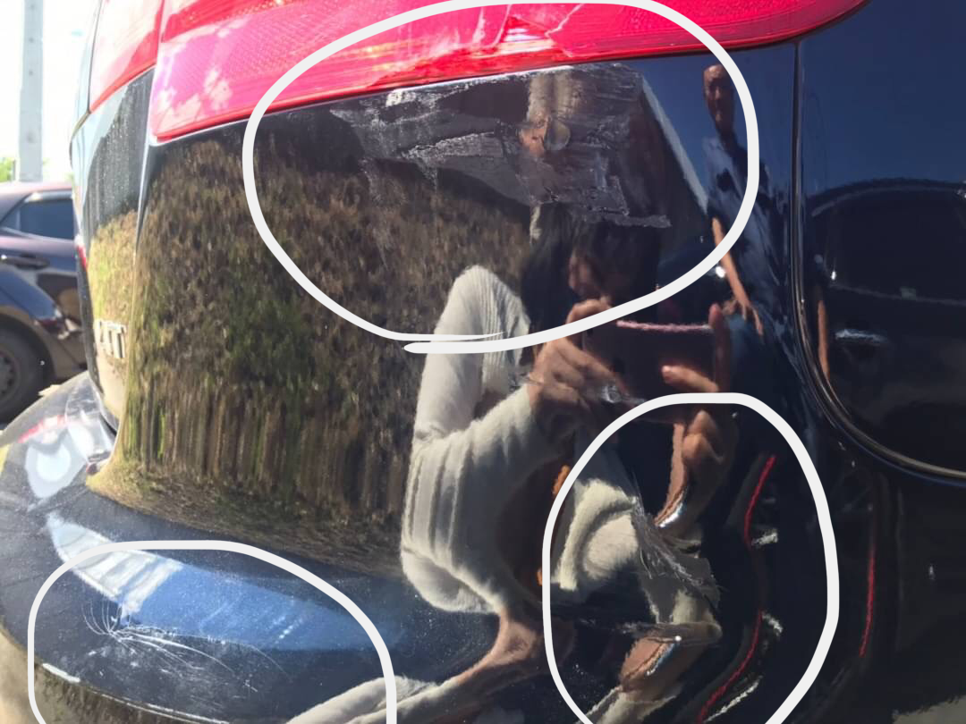 リサイクルパーツを利用したアウディ（Audi）a3の板金塗装