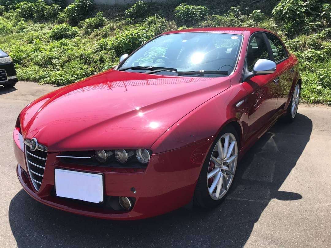 アルファロメオ　アルファ159  ナビの乗せ替え